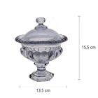 Potiche L Hermitage Decorativo Athenas Pé Cristal Ecológico