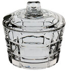 Potiche Redondo Home&co Com Tampa Eco Crystal 10x10x10cm Tran