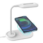 Power Lamp - Luminária Led + Carregador Indução 10w - Branca