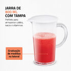 Power Mixer Mondial Vermelho Premium Com Copo Dosador De 750m