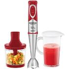 Power Mixer Mondial Vermelho Premium Com Copo Dosador De 750m