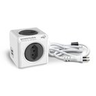 Powercube Extended Pwc-x4u/3m Elg Cinza 4 Tomadas + 2 Usb Com