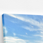 Praia Mar Pássaros Paisagem Nuvens Quadro Canvas 120x80cm