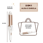 Prancha Chapinha E Modelador De Cachos Profissional 2 Em 1 Bi