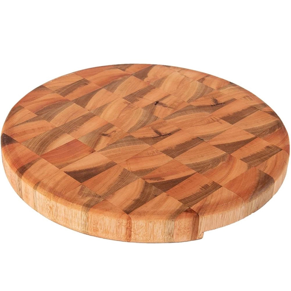 Prancha De Corte Invertida Redonda 35cm Essence Tábua Gourmet