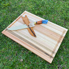 Prancha De Corte Retangular 49x35cm Domama Tábua Para Churras