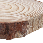 Prancha de Madeira Rústica Pinus Natural 25x5x25cm Madvei