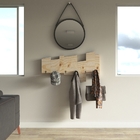 Prancha de Madeira Rústica Pinus Natural 30x4,5x100cm Madvei