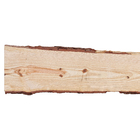 Prancha de Madeira Rústica Pinus Natural 35x4,5x200cm Madvei