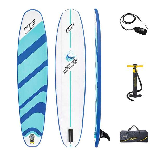 Prancha De Surf Inflavel 2,43m X 57cm X 7cm C/ Bolsa  Bomba M