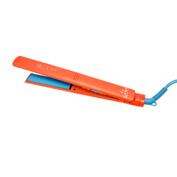 Prancha Gama Bloom Ceramic Ion Laranja E Azul– Bivolt | Leroy Merlin