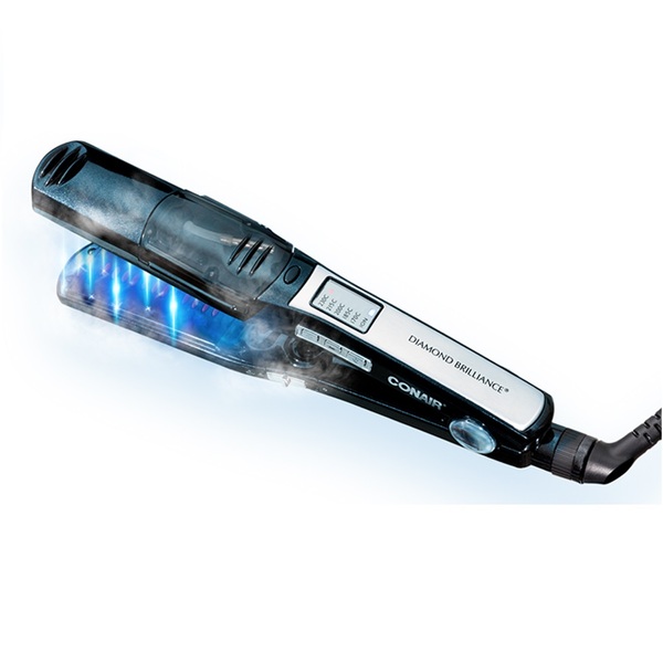 Prancha I.steamer Diamond Brilliance + Escova Elétrica Alisad