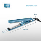 Prancha Mondial Alisadora Titanium Pro P-28 230ºc, Bivolt