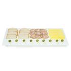 Prancha Reta 33cm 100% Profissional Melamina Gourmet Mix Bran