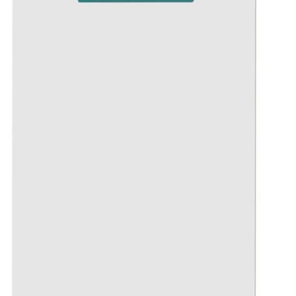 Prancheta Acrimet 126 3  Mdf Branco Com Prendedor Metalico Na