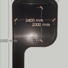 Prancheta Para Cadeira Universitária Polipropileno - Pacote C