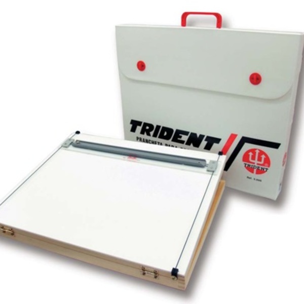 Prancheta Portatil A-3 Trident Com Regua Paralela