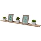 Prateleira 100 X 20cm Carvalho Suporte Invisível