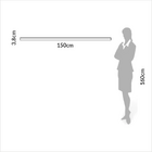 Prateleira 150cm Freijó - Pradel