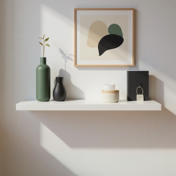 Prateleira 150cm Mdf Branco Dallas - On Móveis