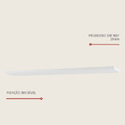 Prateleira 150cm Mdf Branco Dallas - On Móveis