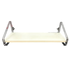 Prateleira 16 Cm X 49 Cm - Luxo C/suporte Preto