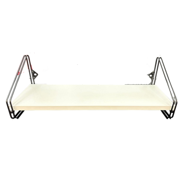 Prateleira 16 Cm X 49 Cm - Luxo C/suporte Preto