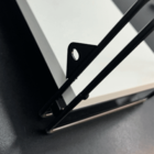 Prateleira 16 Cm X 49 Cm - Super Luxo C/suporte Preto