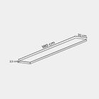 Prateleira 180cm Mdf Verde Dallas - On Móveis