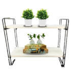 Prateleira 20 Cm X 49 Cm - Super Luxo C/suporte Preto