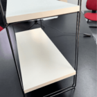 Prateleira 25 Cm X 49 Cm - Luxo C/suporte Preto