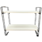 Prateleira 25 Cm X 49 Cm - Super Luxo C/suporte Preto