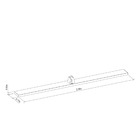 Prateleira 2.2 Para Painel Modular Emily - Nature-offwhite -