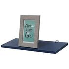 Prateleira 30 X 15cm Azul Com Suporte Tucano