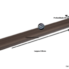 Prateleira 30x120 Cms Sem Suporte Pb 30120 - Nogueira Ff (fin