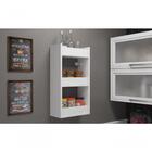 Prateleira 3 Compartimentos Branco Mdp 15mm