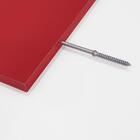 Prateleira 40 X 10cm Vermelho Suporte Invisivel