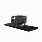 Prateleira 40 X 15cm Preto Para Projetor Suporte Invisível