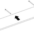 Prateleira 40x80 Cms Sem Suporte Pb 4080 - Preto