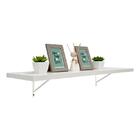 Prateleira 60 X 30cm Branco Espessura 25mm Mão Francesa