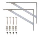 Prateleira 60 X 30cm Preta Com Mão Francesa