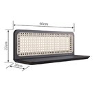 Prateleira 60cm Madeira Maciça Palhinha Uban Jungle Preto Lav