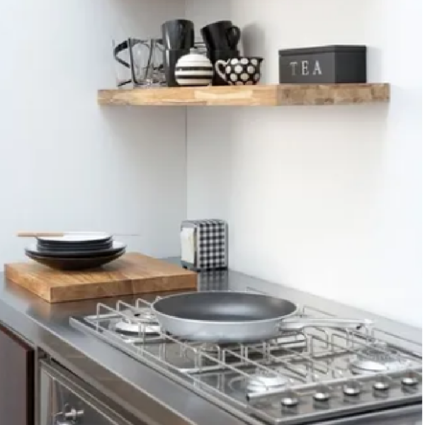 Prateleira 60x20 Suporte Invisível Madeira Maciça Prancha Jac