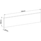 Prateleira 79x180x2,5cm Elegance  Angelin