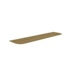 Prateleira 90x20cm Madeira Maciça Slim Artemobili Carvalho