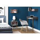 Prateleira 92cm  Grafite/ades