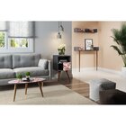 Prateleira 92cm Be Mobiliário Grafite/vermelho