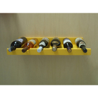 Prateleira Adega New Suporte Vinhos E Garrafas Amarelo Laca