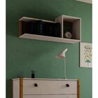 Prateleira Aérea Delicatta Madeiramadeira Branco/mel