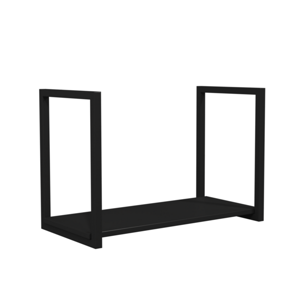 Prateleira Aéreo Industrial De Cozinha 60x30cm Preto